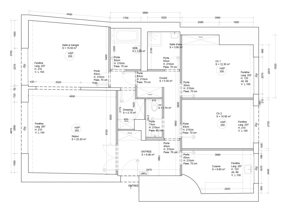 réalisation de plan 2D et 3D pour particuliers et professionnels