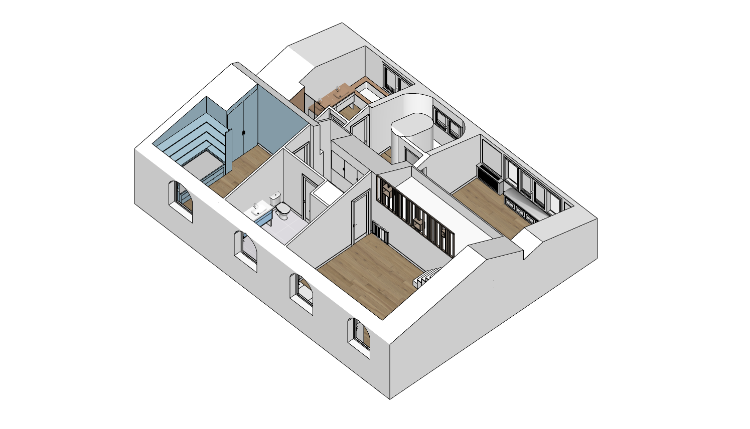 réalisation de maquette volumétrique 3D